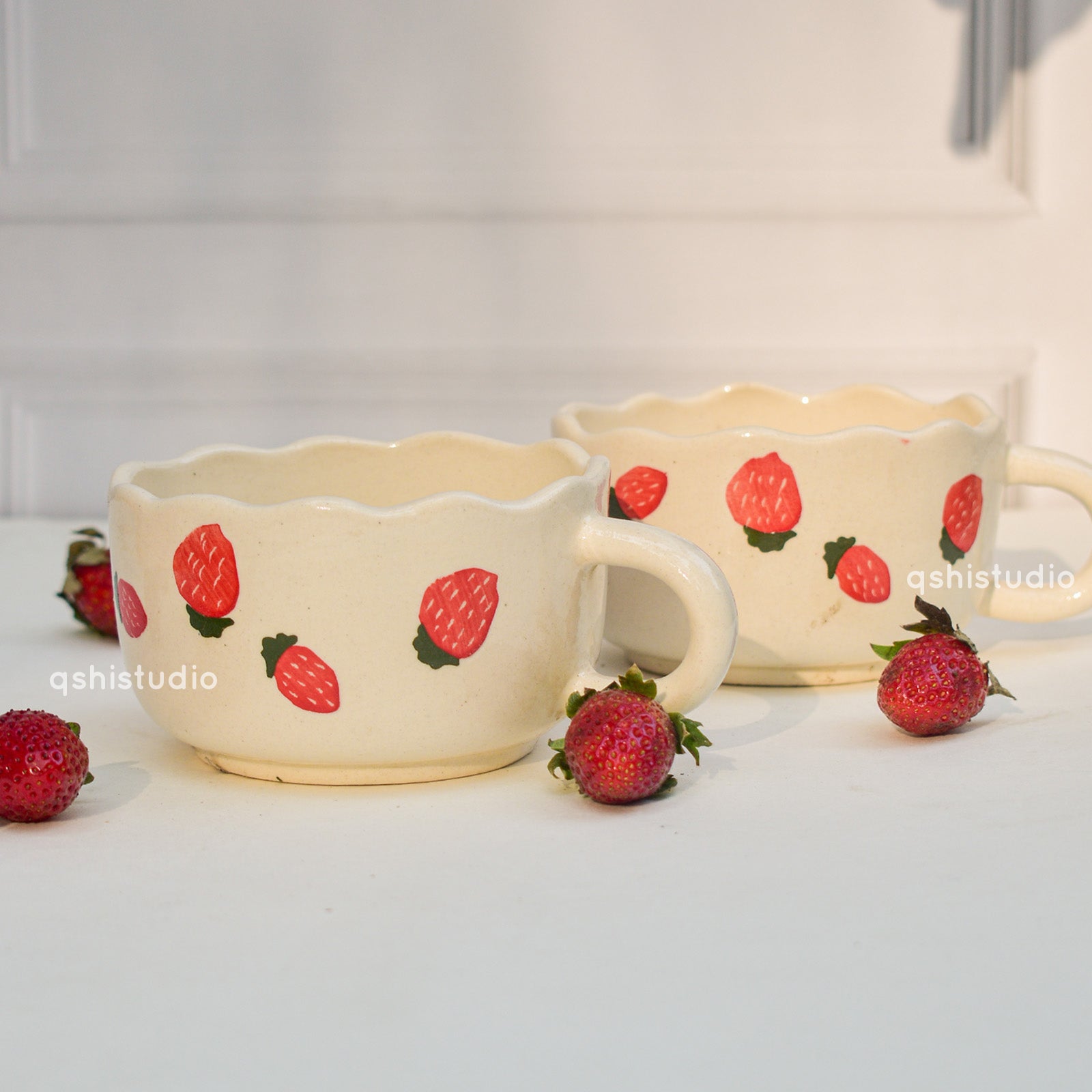 Handmade Ceramic Mug - Berry Sweet