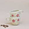 Cute Handmade Ceramic Pinterest Cup - Bloom
