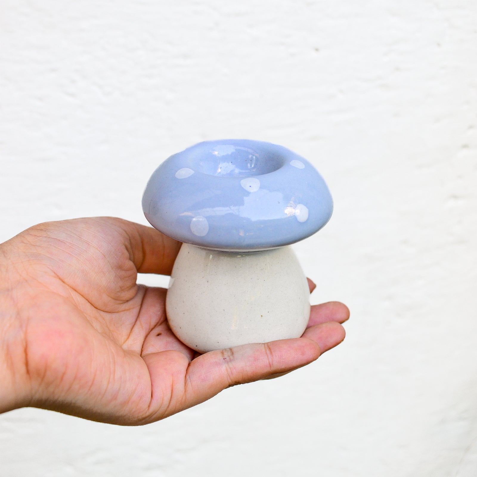 Diya/Candle Holder -  Mushroom (Set of 3)