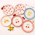 Dessert Ceramic Plates – Set of 6 Plates (Buy 5 Get 1 free)