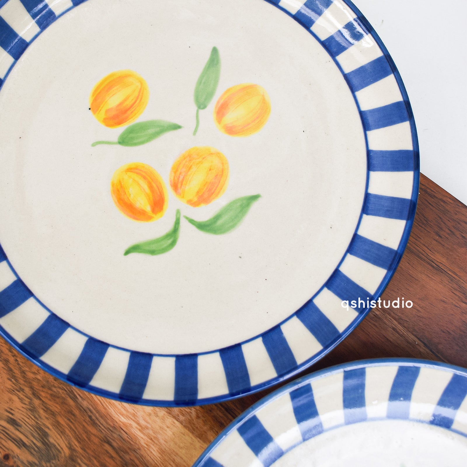 Ceramic Dessert Plates - Clemente (7 inches)