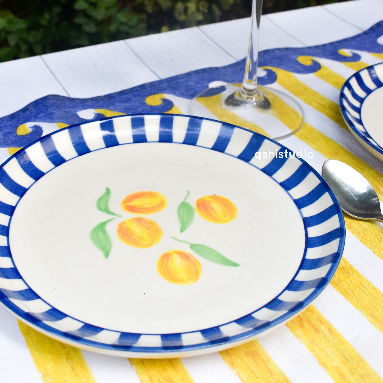 Ceramic Dessert Plates - Clemente (7 inches)