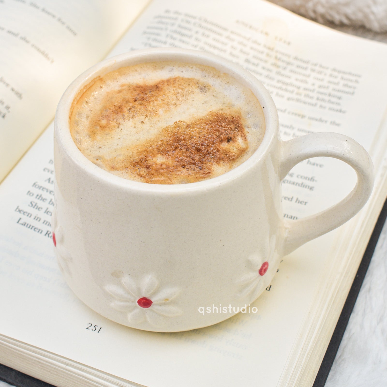 Handmade Coffee Mug - Lily