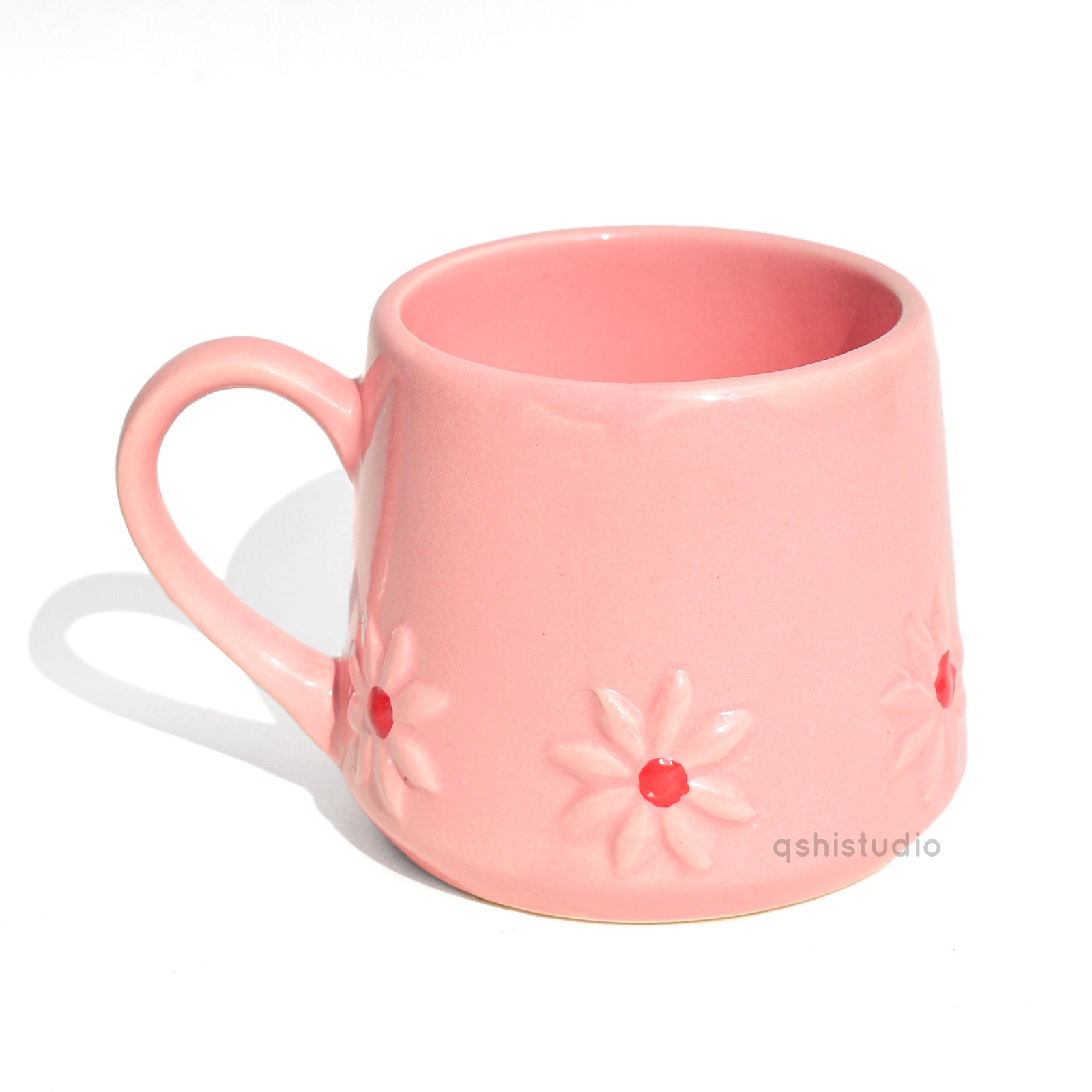 Pink & White Lily Coffee Mug Gift Set