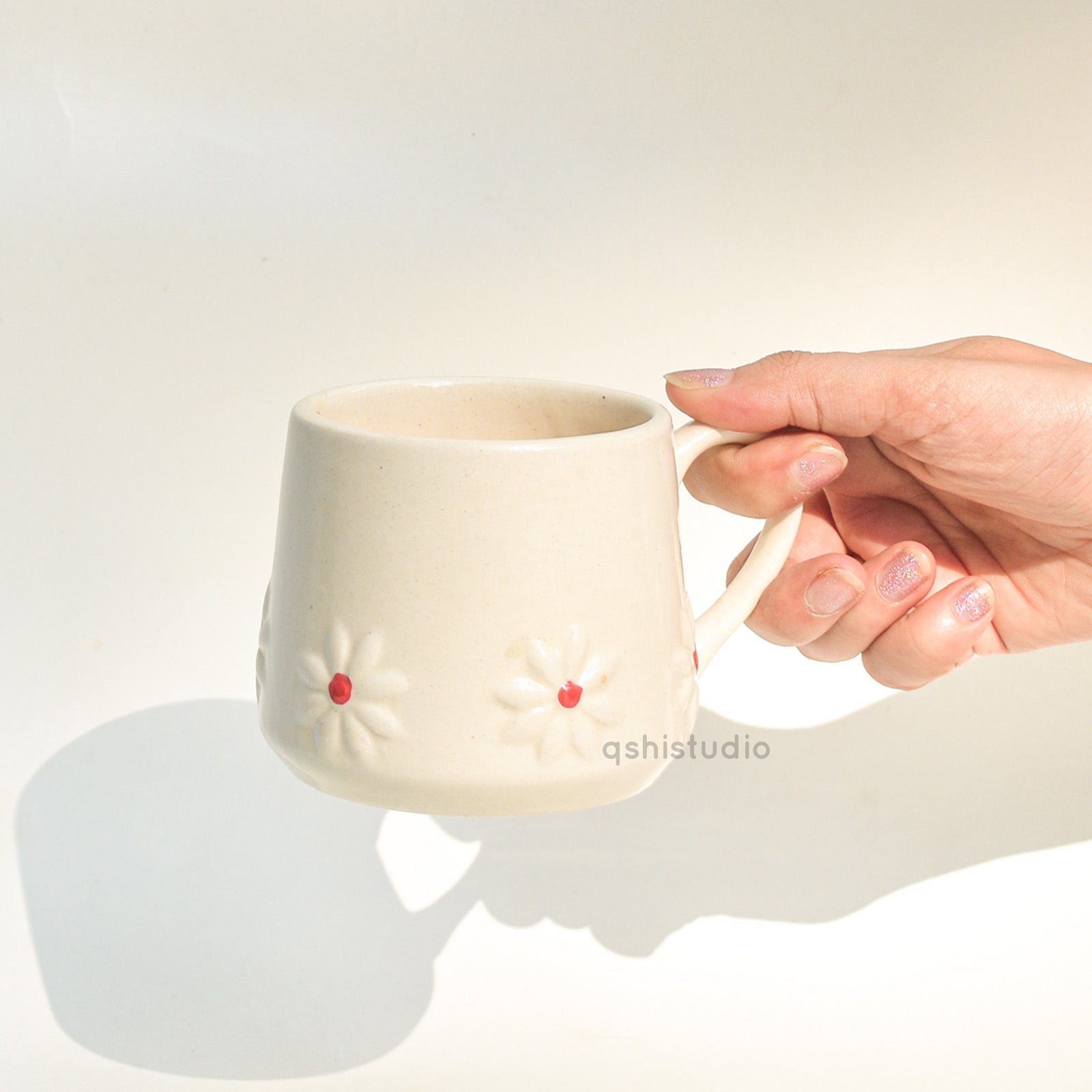 Handmade Coffee Mug - Lily