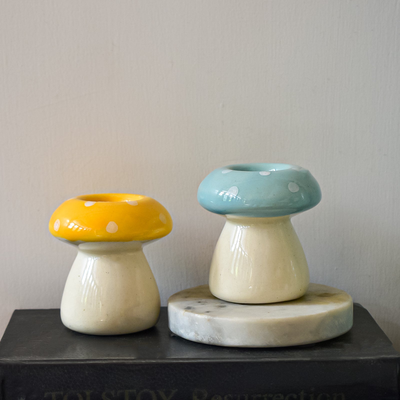 Diya/Candle Holder -  Mushroom (1 pc)