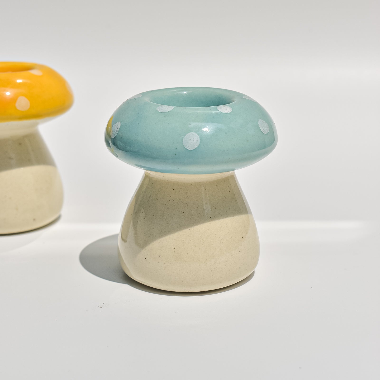 Diya/Candle Holder -  Mushroom (1 pc)