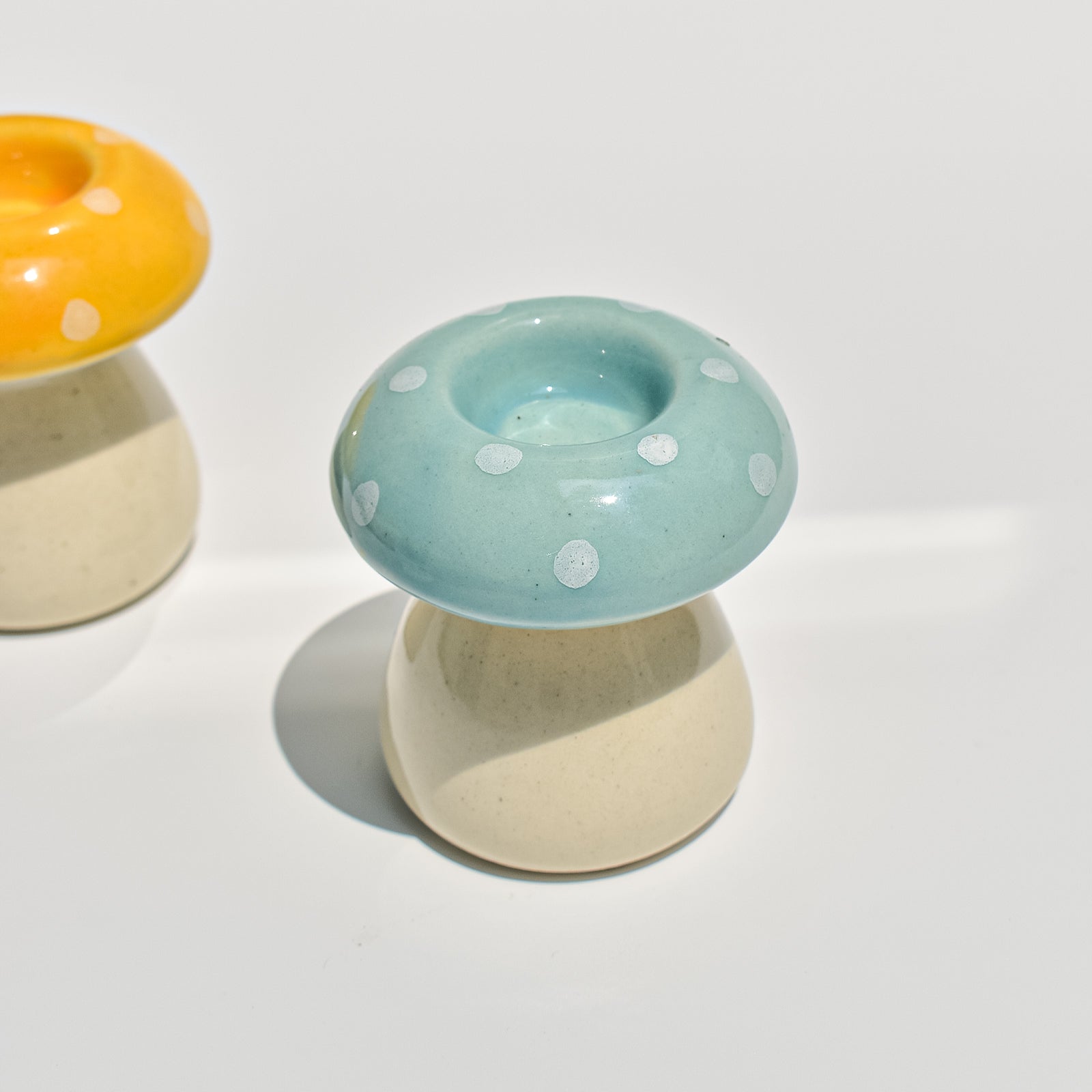 Diya/Candle Holder -  Mushroom (1 pc)