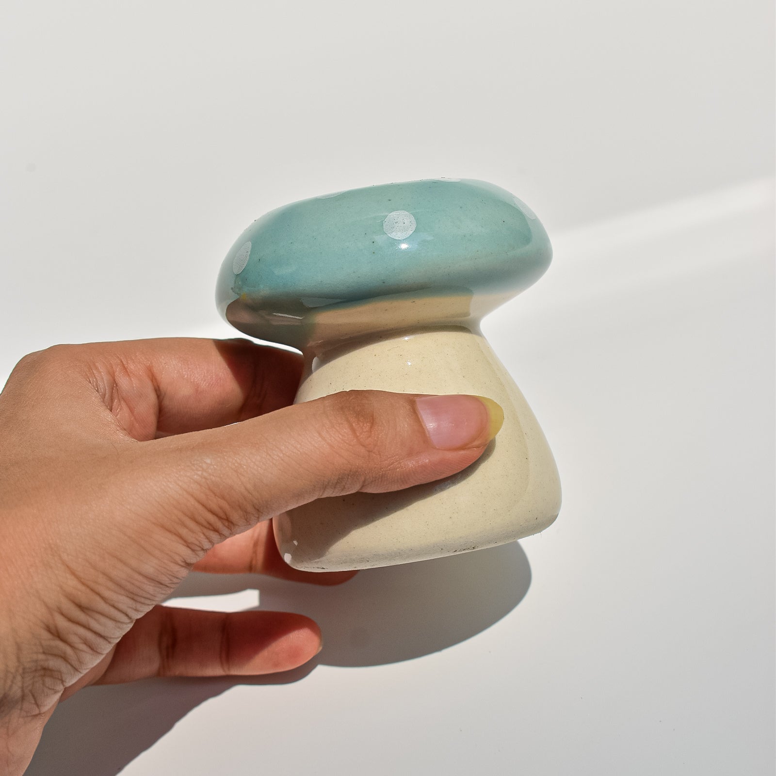 Diya/Candle Holder -  Mushroom (1 pc)
