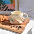 Cross Bow Tea Cup & Coaster Set