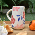 Ceramic Jug/Pitcher - Flower Bunch