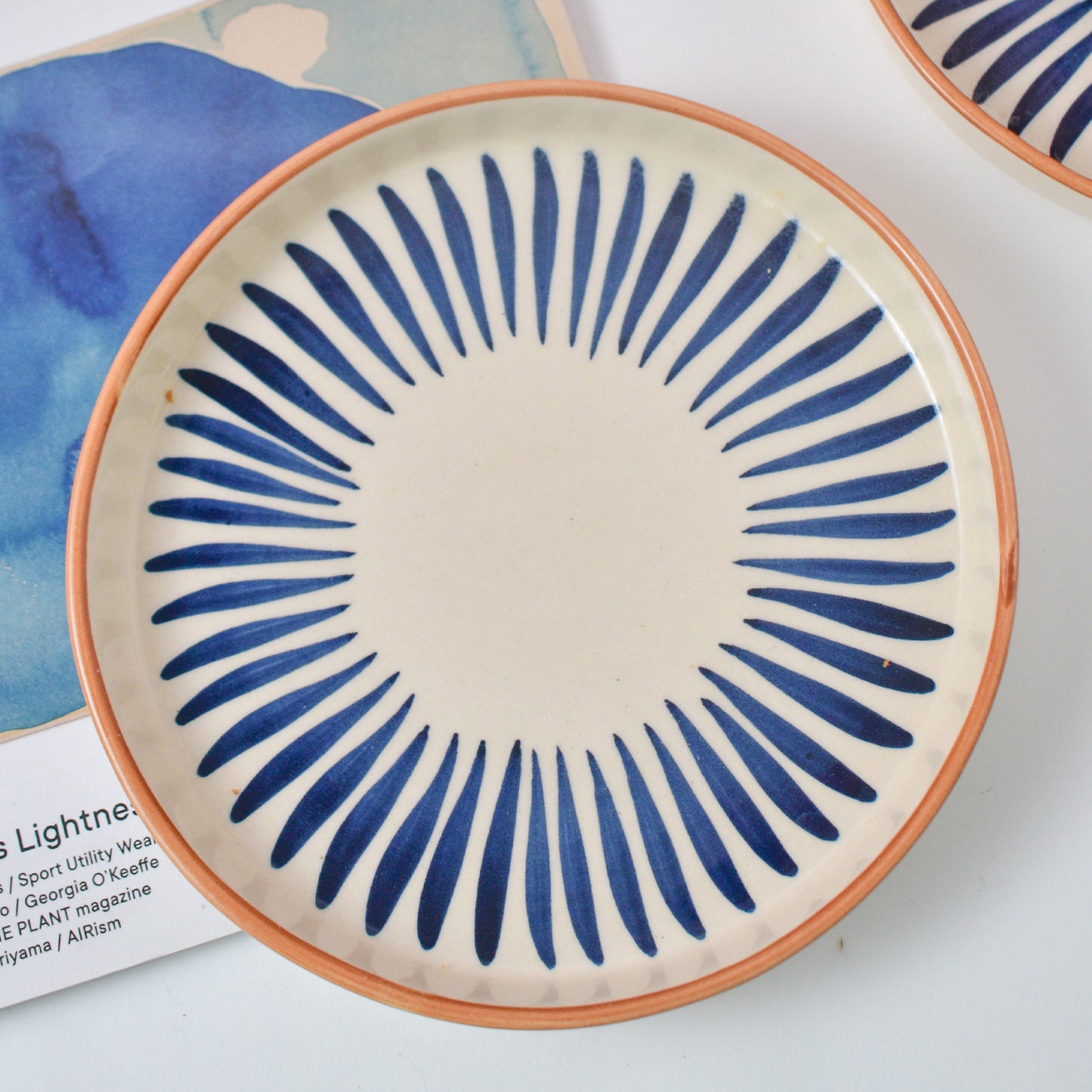 aura ceramic pasta bowl plate