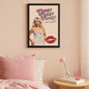 Please Pop Poster – Retro Music Wall Art Print