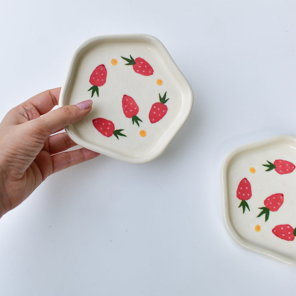 Coasters - Strawberry (Set of 2)
