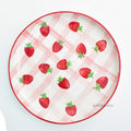 Cute Dessert Plate - Strawberry Shortcake (7 inches)