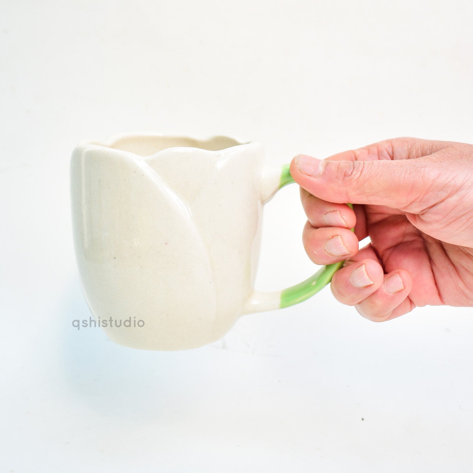 Handmade Ceramic Mug - Tulip