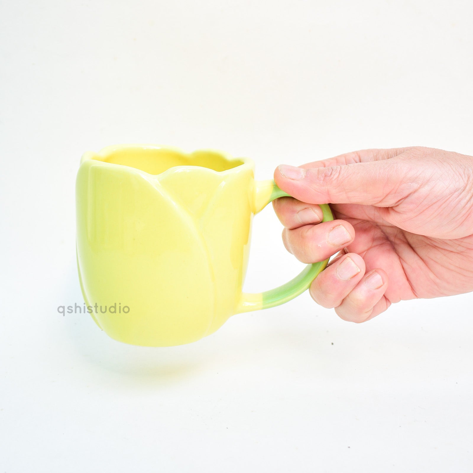 Handmade Ceramic Mug - Tulip