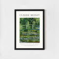 Claude Monet Water Lilies Poster – Japanese Bridge Art Print