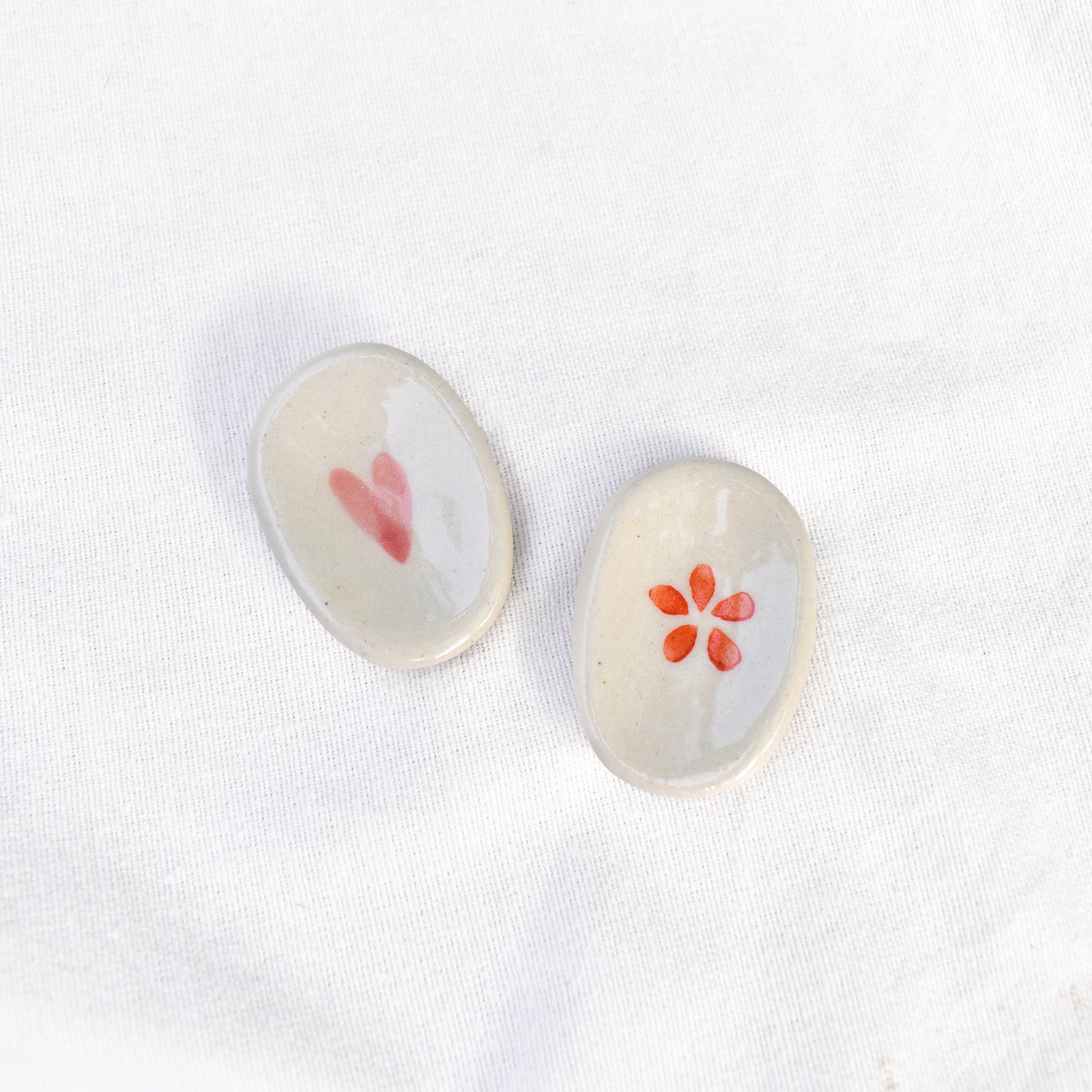 Handcrafted Worry Stone – Anxiety Relief Pebble (Set of 2)