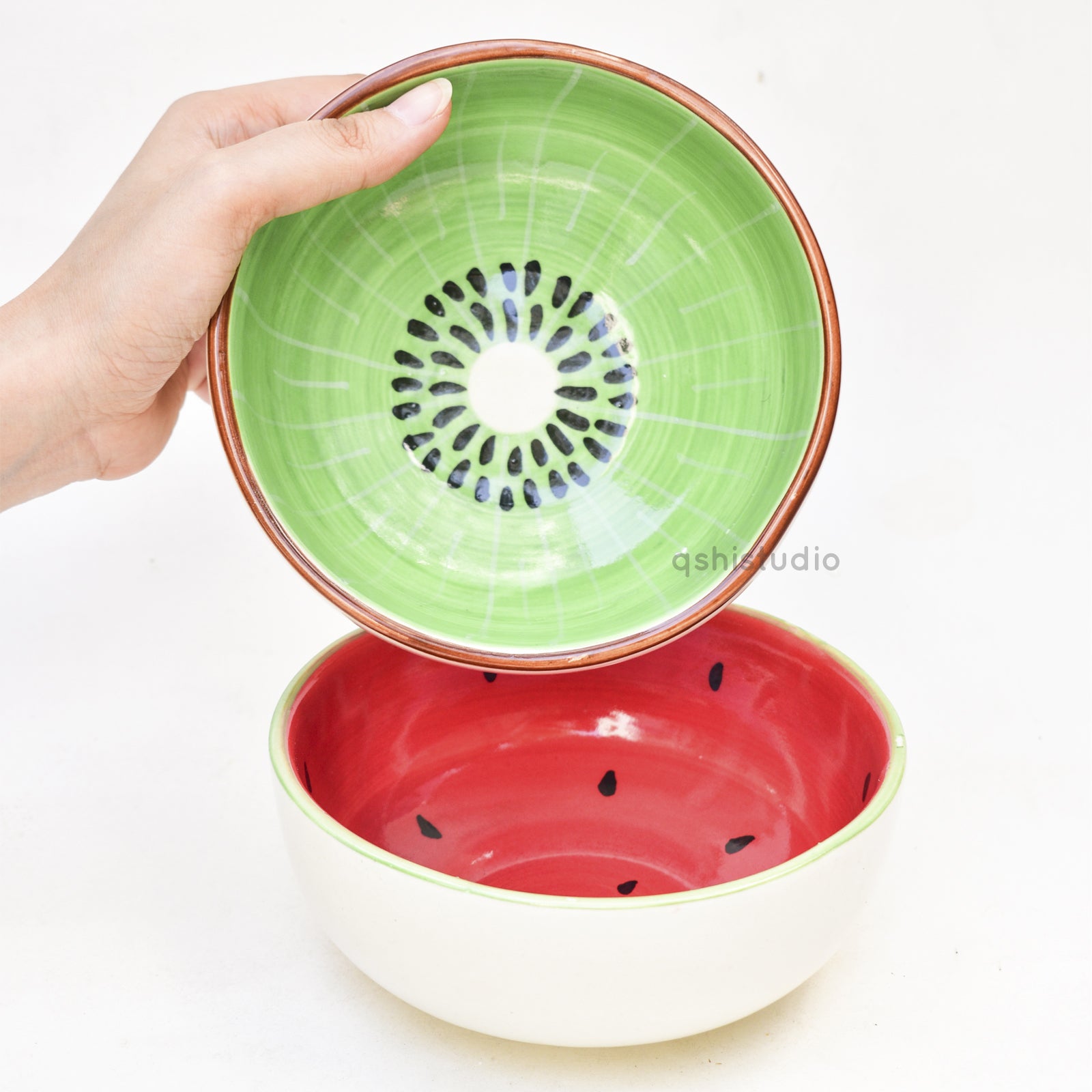Adorable Handmade Bowl - Kiwi