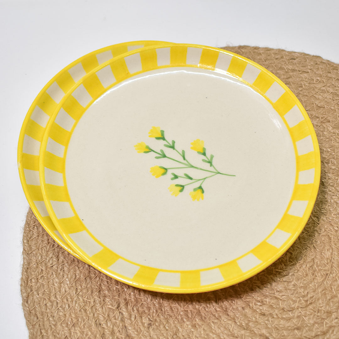 Cute Dessert Plate - Sunshine sprig